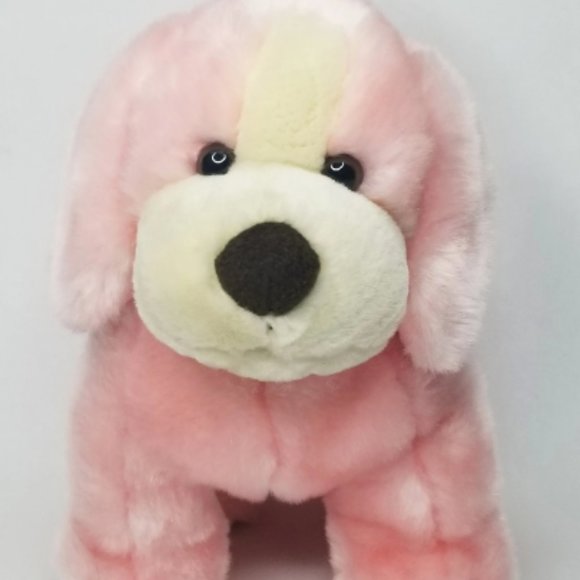 Vintage Pink Puppy Plush Purse Handbag 90s Kid Nostalgia - Picture 2 of 8